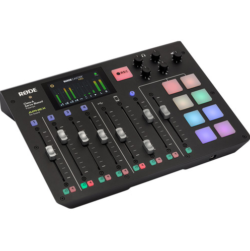 Best Mixers, Boom Stands, Sound Proofing for Podcasting Rodecaster Pro sample